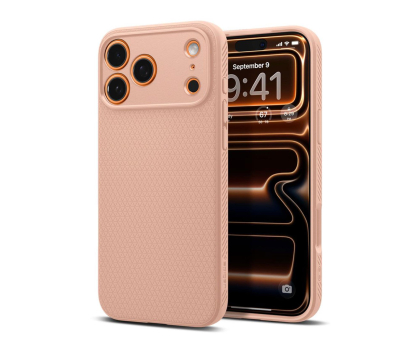 Etui do telefonów SPIGEN Liquid Air do Iphone 17 Pro Max Rose Titanium 8800283314014